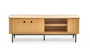 HALMAR TV stolík Smart RTV-1 dub/čierny