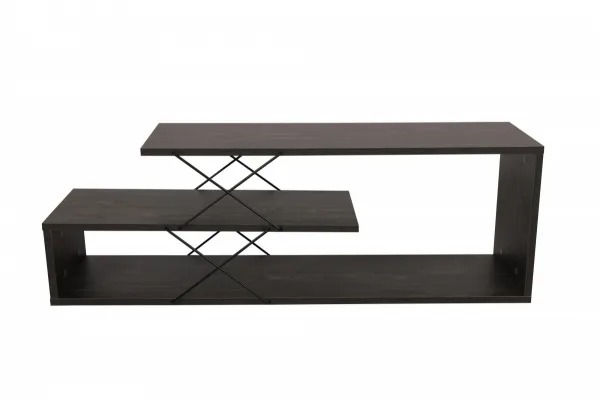 TV stolík Zigzag - Dark Brown