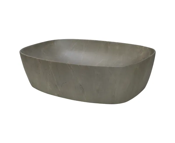 ArtCom Keramické umývadlo ANNA MY1 | sivozelená 50 cm