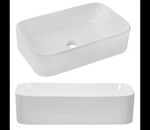 ArtCom Keramické umývadlo KATI 60 SW | biela 60 cm