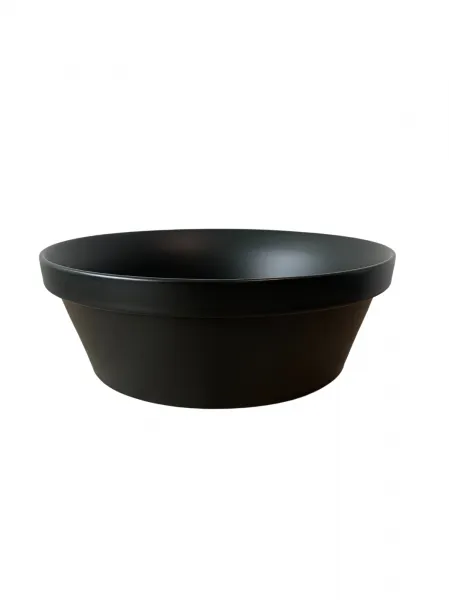 ArtCom Keramické umývadlo MADA MB | čierna 40 cm