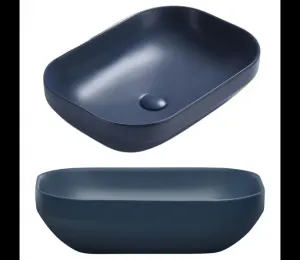 ArtCom Keramické umývadlo NELI MNB | modrá 50 cm