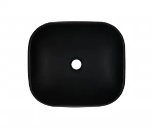 ArtCom Keramické umývadlo NIKA MB | čierna 45 cm