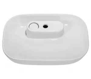 ArtCom Keramické umývadlo POLA | biele 60 cm
