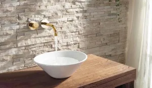 Umývadlová batéria podomietková Rea Lungo Gold