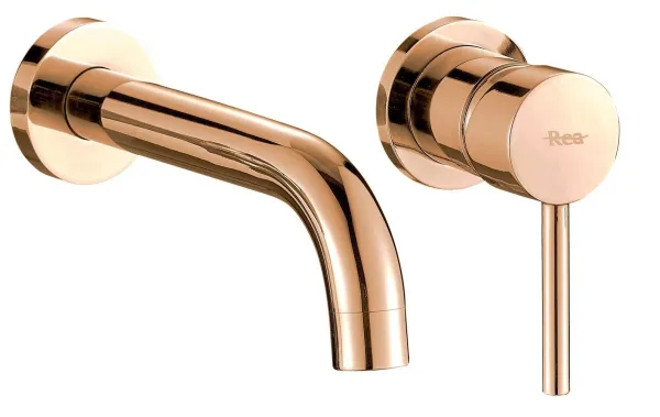 Umývadlová batéria podomietková Rea Lungo Rose Gold