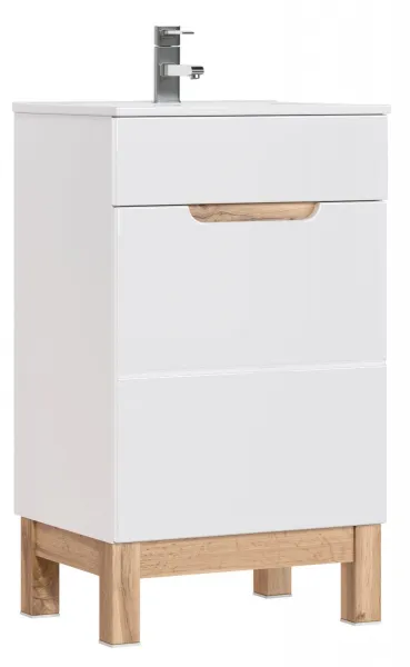 ArtCom Skrinka pod umývadlo BALI White 824 | 50 cm