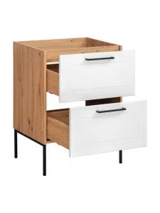 ArtCom Skrinka pod umývadlo MADERA White 820 | 60 cm