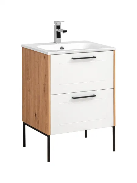 ArtCom Skrinka pod umývadlo MADERA White 820 | 60 cm