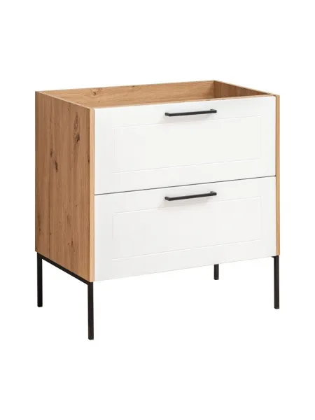 ArtCom Skrinka pod umývadlo MADERA White 820 | 60 cm