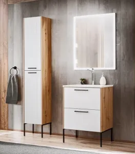 ArtCom Skrinka pod umývadlo MADERA White 820 | 60 cm