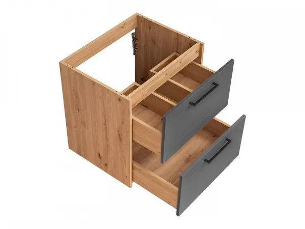 ArtCom Skrinka pod umývadlo MADERA Grey 820 | 60 cm