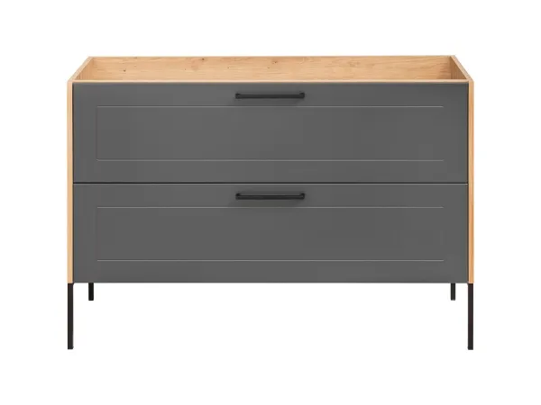 ArtCom Skrinka pod umývadlo MADERA Grey 854 | 120 cm
