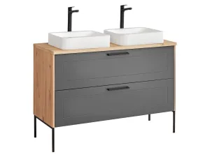 ArtCom Skrinka pod umývadlo MADERA Grey 854 | 120 cm