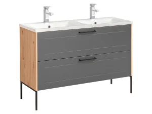 ArtCom Skrinka pod umývadlo MADERA Grey 854 | 120 cm