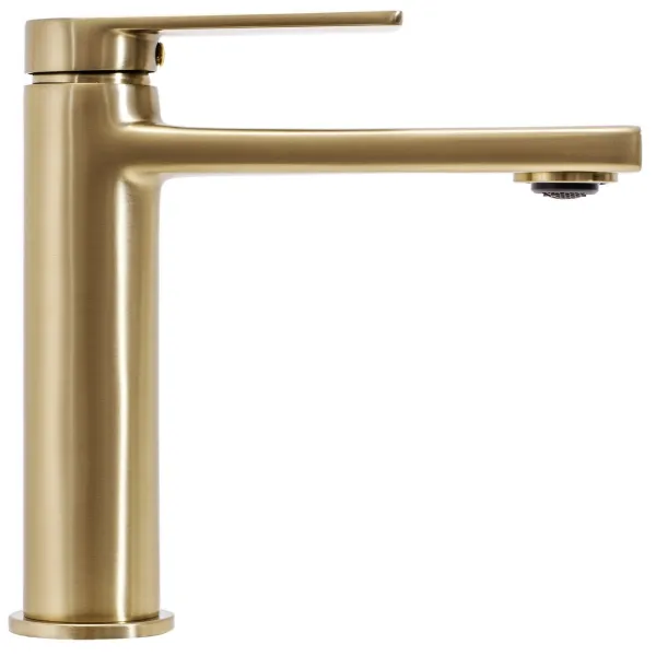 Umývadlová batéria REA Verso Brush Gold nízka