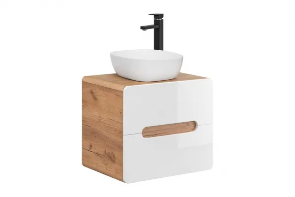 ArtCom Skrinka pod umývadlo ARUBA White 828 | 60 cm