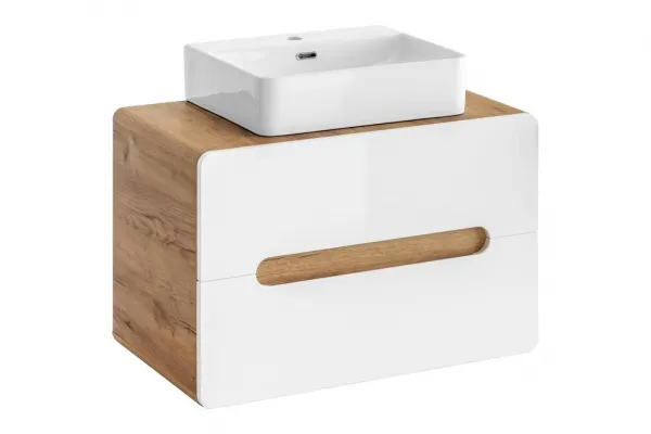 ArtCom Skrinka pod umývadlo ARUBA White 829 | 80 cm