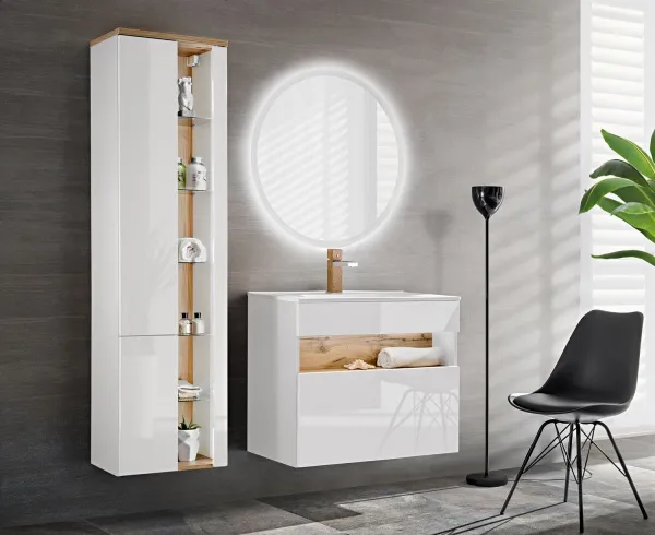 ArtCom Skrinka pod umývadlo BAHAMA White 820 | 60 cm