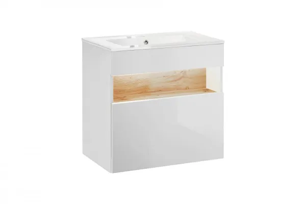 ArtCom Skrinka pod umývadlo BAHAMA White 820 | 60 cm