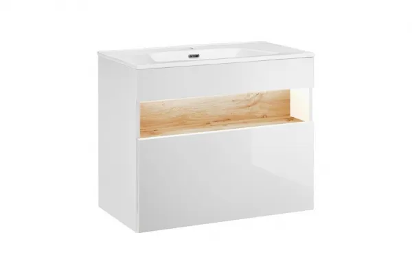 ArtCom Skrinka pod umývadlo BAHAMA White 821 | 80 cm