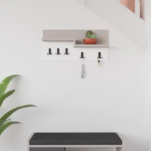 Vešiak Houseland HARMON mocha/biely