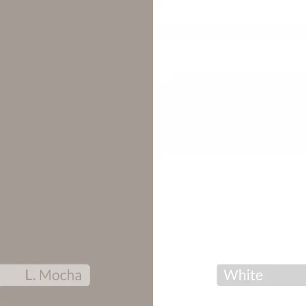Vešiak Houseland HARMON mocha/biely