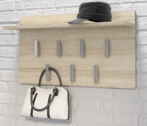 TP Living Vešiak do predsiene Hanger svetlohnedý