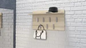 TP Living Vešiak do predsiene Hanger svetlohnedý