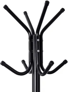 SONGMICS Štýlový kovový vešiak na kabáty 176 cm