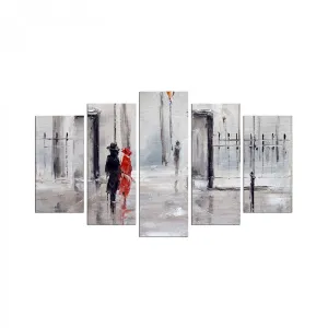 Hanah Home Viacdielny obraz Man And Woman 110x60 cm
