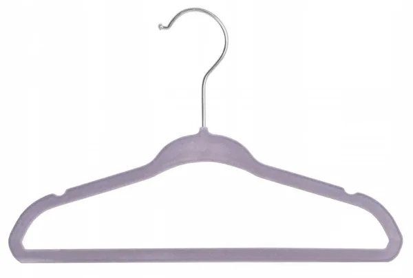 Sada 30 kusov velúrových vešiakov Mini Girl