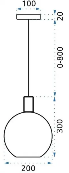 TooLight Visiace okrúhle stropné svietidlo APP666-1CP zlatobiele