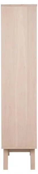 Actona Vitrína A-Line 190 cm bielený dub