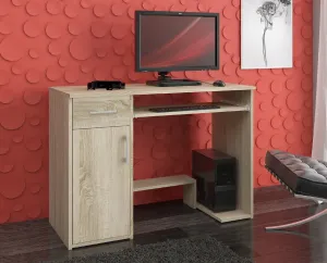 Ak furniture Volně stojící psací stůl Jay 90 cm dub sonoma