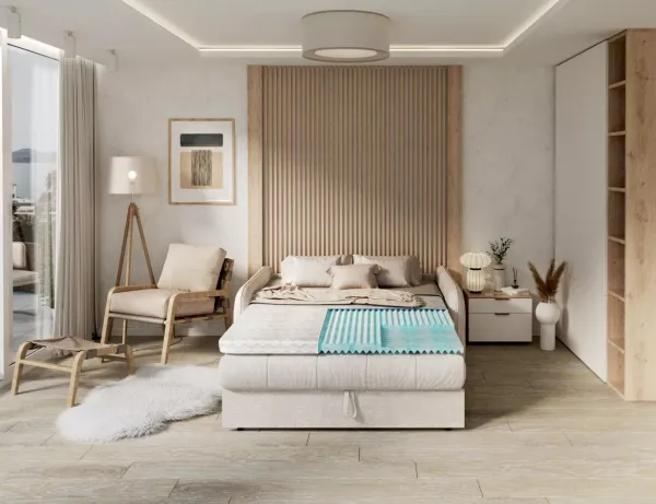FDM Vrchná matrac MALTA HR Dvojitá, veľkosť 80x200