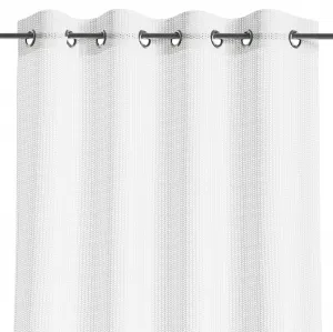 ArtFlhf Tieniaci záves OLVA EYELETS K | biela 140 x 250 cm