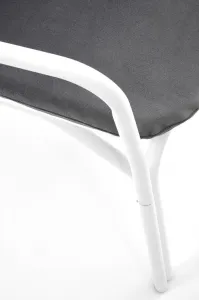 HALMAR Zahradní křeslo MELBY bílé