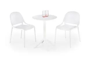 Záhradný stôl CALVO Halmar Biela