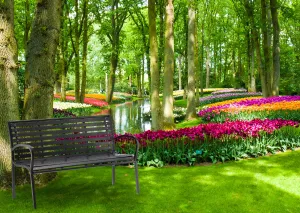 Garden Line Zahradní lavička CIEM tmavě hnědá