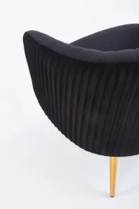 Kreslo CROWN Halmar Čierna