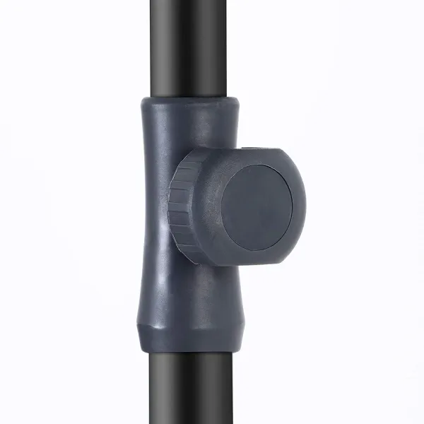 SONGMICS Zahradní slunečník s ochranným obalem Royal 200x125 cm béžový