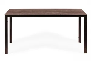 Záhradný cateringový stôl 156 x 78 cm hnedý