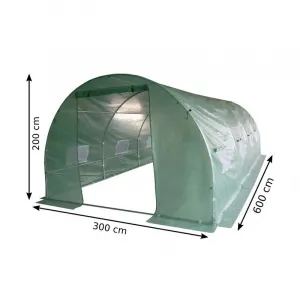 Fóliový tunel - záhradný skleník - 3x6 m
