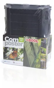 Prosperplast Záhradný kompostér Module Compogreen 800L čierny