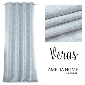 ArtFlhf Tieniaci záves BLACKOUT VERAS K | 140 x 250 cm Farba: Silver