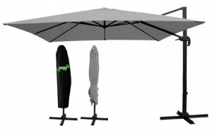 Chomik Záhradný slnečník MINI ROMA | sivá 250 cm