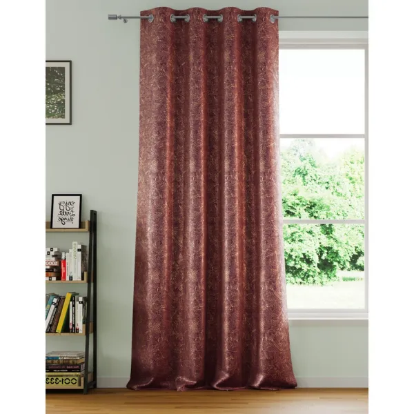 ArtFlhf Tieniaci záves BLACKOUT VERAS K | 140 x 250 cm Farba: Wine