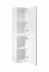 ArtCom Vysoká skrinka do kúpeľne FIJI White 80-01