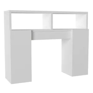 Kalune Design Závěsná koupelnová skříňka nad toaletu Geronimo bílá